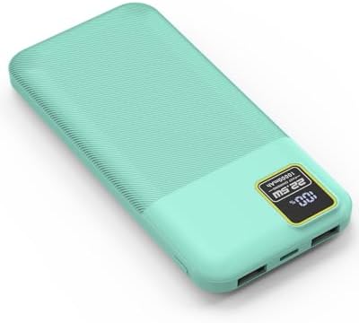 High-Speed Portable Power Bank 10000 m Ah with 22.5 W Fast Charging – USB-C & Dual USB-A Ports for Ultimate Device Compatibility – Lightweight Travel Companion with Smart LED Display & 15-Layer Safety Protection – Ideal for i Phone, i Pad & More