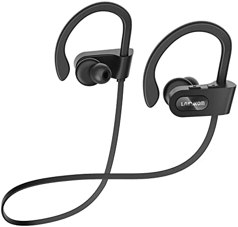 Ultimate Sport Bluetooth Earbuds with CVC 6.0 Noise Cancellation – 16-Hour Deep Bass Playtime, IPX7 Waterproof Design, and Secure Fit Ear Hooks for Unmatched Performance in Bold Red, Perfect for Active Lifestyles