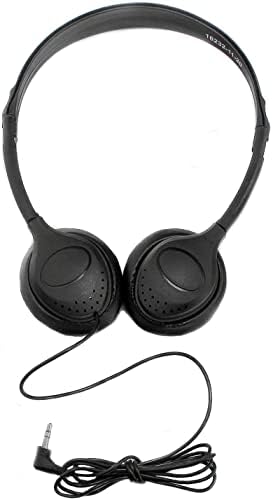 Enhance Classroom Learning with 10-Pack Over-Ear Headphones – Comfortable Leatherette Earpads, High-Quality 3.5 mm Stereo Sound, Ideal for Student Engagement and Focused Study Sessions – Fast Connectivity and Versatile Device Compatibility for Seamless Educational Experiences