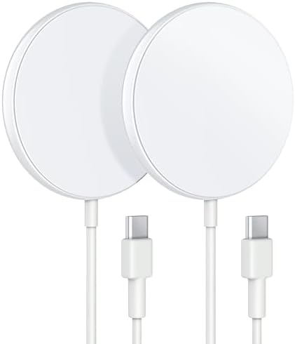 Revolutionize Your Charging Routine with the Magnetic Wireless Charger Duo – Fast Charging Pad Set for i Phone 16/15/14/13 & Air Pods Pro 2 – Effortless Mag Safe Compatibility with Elegant Design for a Clutter-Free Experience