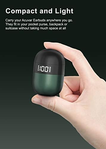 Next-Gen Bluetooth 5.2 In-Ear Wireless Earbuds with Intelligent Touch Controls – Sleek USB-C Charging Case, Advanced Noise Cancellation, and High-Fidelity Microphone for Effortless Sync with Android & i OS Devices (Vibrant Green) – Ultimate Audio Solution for Avid Listeners and Dynamic Professionals