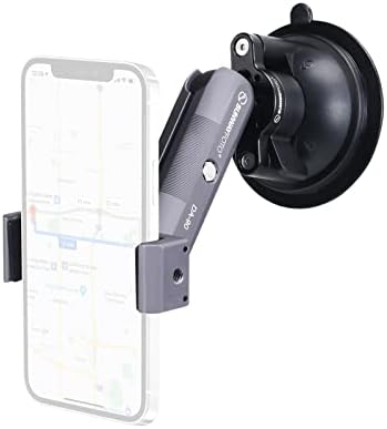 Universal Smartphone Suction Cup Mount for Car Windshield – SUNWAYFOTO SPH-01 Bracket for Seamless Hands-Free Navigation, Enhanced Stability, and Optimal Viewing Angles