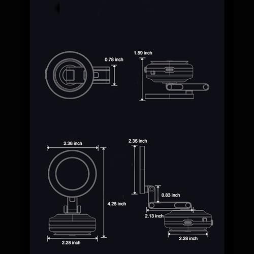 Transform your driving experience with our Advanced Electric Vacuum Magnetic Phone Holder – a 360° Adjustable Suction Cup Mount for All Smartphones. Engineered for maximum safety and efficiency, this innovative car accessory ensures your device is securely accessible while you keep your eyes on the road. Featuring a robust vacuum magnetic grip that withstands even the bumpiest rides, this universal smartphone car holder is compatible with all models. Enjoy effortless installation with its user-friendly one-touch release mechanism. Elevate your connectivity with this sleek and durable phone stand, designed to enhance your driving journey by facilitating easy access to navigation, music, and calls. Ideal for those who prioritize both functionality and style, this mount is a must-have addition to your vehicle’s interior. Optimize your driving experience today with this essential smartphone accessory that seamlessly combines practicality and cutting-edge technology.