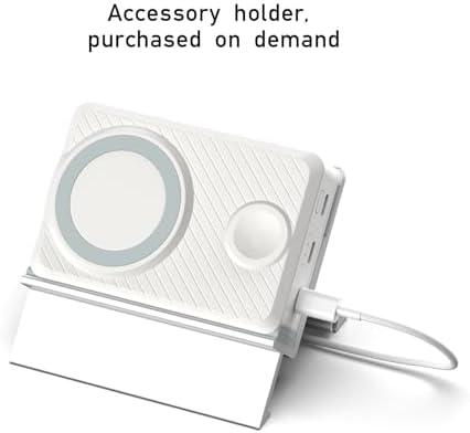 Ultimate EB50 15000 m Ah Mag Safe Power Bank: Dual Wireless Charging for i Phone 16/15 Pro Max, Air Pods & Apple Watch – Fast, Convenient, and Magnetic Design for Effortless On-the-Go Power Solutions