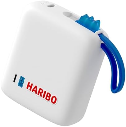 Ultra-Compact Gummy Bear Power Bank – 10,000 m Ah Fast-Charging USB-C Charger with 22.5 W Output for i Phone 15/16 & Samsung Galaxy – Dual Device Charging with Smart IC Protection for Safe, Efficient Energy Management