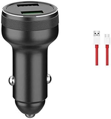 High-Performance One Plus Warp Dash Car Charger – 6.5 A Rapid Charging Solution with Premium USB Data Cable for Seamless Compatibility with One Plus 8 T, 9 Pro, 7 Pro, 6 T, 5 T & More – Innovative Compact Design for Effortless On-the-Go Power – Stay Charged and Connected Anywhere You Travel