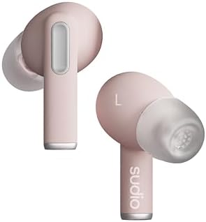 Sudio A1 Pro Wireless Earbuds – Premium Bluetooth 5.3 Noise Cancelling Earphones, Waterproof Design with Touch Control, Stylish Purple Finish, Ideal for Music Lovers and Active Lifestyles, Enhanced Comfort and Sound Quality with Compact Charging Case