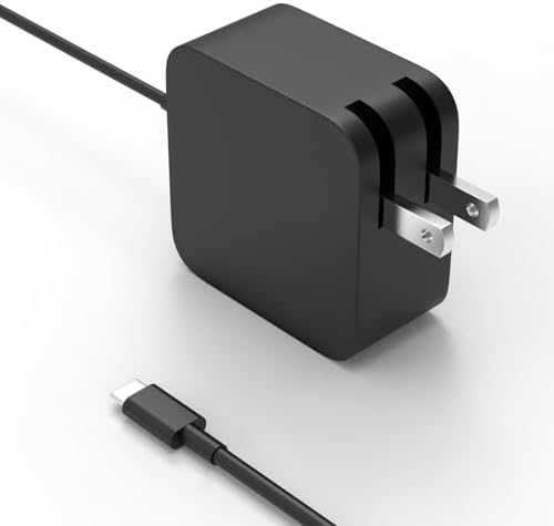 Premium 65 W USB-C Laptop Charger for Asus Zen Book & Expert Book – Rapid Charging Efficiency with Comprehensive Safety Features – Compatible with Zen Book 13/14, Chromebook & ROG Ally – Robust Fireproof Construction with Smart IC Chip Technology – 120-Day Hassle-Free Exchange & 1-Year Warranty for Ultimate Peace of Mind