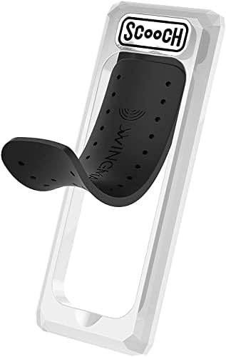 Versatile Scooch Wingback | Innovative Snap Out Phone Grip and Stand for All Smartphone Models – Effortless Two-Way Viewing with Magnetic Car Mount Compatibility – Ideal for Cooking, Video Streaming, and Hands-Free Use – Universal Fit for Any Case and Surface