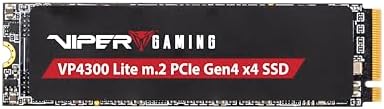 Boost Your Gaming Performance with the Patriot Memory Viper VP4300 Lite 500 GB M.2 PCIe Gen4 x4 SSD – Ultimate PS5 Compatibility and Lightning-Fast Speeds for Unmatched Gameplay Experiences