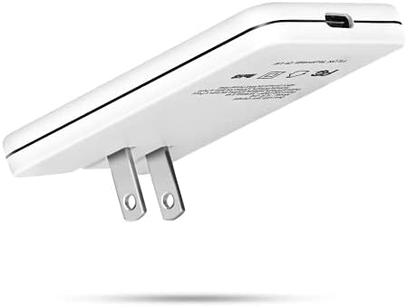 Ultra-Slim 30 W Fast USB C Charger for i Phone & Android – Foldable Travel Wall Plug for Swift Charging of i Phone 16 Pro Max, i Pad, Samsung Galaxy, Google Pixel & More – Compact & Lightweight Power Adapter with Safety Features for Everyday Use