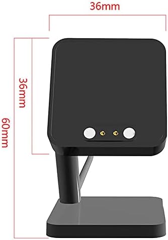 Premium Lamshaw Charging Dock for Mindrose H80 Smart Watch – Fast Charging Stand & Stylish Desk Holder for 1.47″ Fitness Tracker – Enhanced Design with Non-Slip Base and Compact Portability – Ideal Smartwatch Accessory for Home or Office Use