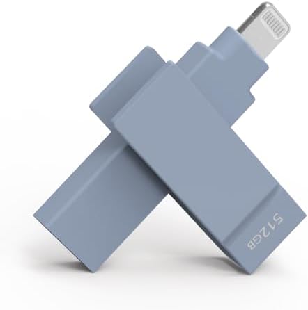 Revolutionize Your Storage with the i Xflash 256 GB Lightning Flash Drive – Apple MFi Certified USB 3.1 for i Phone & i Pad – Fast Data Transfer, Versatile Compatibility with Windows/Mac, Perfect for Hi-Res Audio and Media Backup