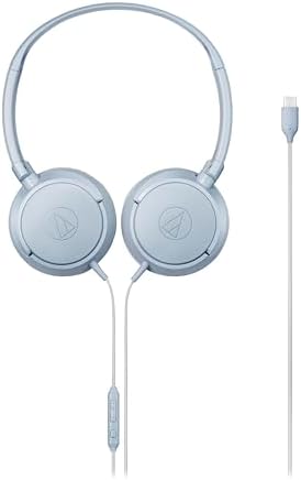 Audio-Technica ATH-S120 C-GY USB-C On-Ear Headphones: Experience Unmatched Comfort and Immersive Sound Quality for Gaming, Music, and Professional Use. Engineered for Discerning Audio Enthusiasts, These Lightweight Headphones Feature Advanced USB-C Connectivity for Seamless Device Compatibility, Delivering High-Fidelity Audio Performance That Breaths Life Into Every Note. With a Well-Cushioned Design, Enjoy Fatigue-Free Listening During Long Sessions Whether Gaming or Working. The Integrated Microphone Enhances Your Hands-Free Communication, Making It Perfect for Multitasking. Durable Yet Stylish in Sleek Gray, These Headphones Are Built to Last Without Compromising Comfort. Elevate Your Sound Experience with Audio-Technica’s Commitment to Quality and Convenience—Ideal for Any Modern Audio Journey.