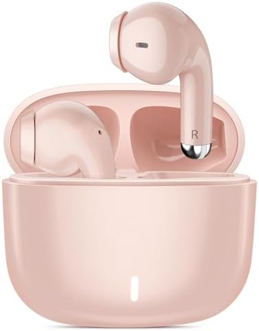 Premium Wireless Earbuds for Samsung S25 Ultra & i Phone 16 – Advanced Bluetooth 5.3 Noise Cancelling Earbuds with Touch Controls, Hi-Fi Stereo Sound, and Built-In Mic for Superior Calls & Music Performance