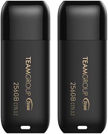 Maximize Your Data Storage with TEAMGROUP C175 128 GB USB Flash Drives – High-Speed Dual Pack for Effortless File Management and Compatibility Across All Devices, Stylish Matte Black Design for Professionals and Creatives, Reliable Performance Up to 100 MB/s, Perfect for Backups and On-the-Go Storage Solutions