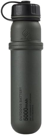 NESTOUT 5000 m Ah Waterproof Portable Charger – IP67 Rated Power Bank with 15 W USB-C Fast Charging, Shockproof Design for Ultimate Durability in Outdoor Adventures – Ideal Battery Pack for Hiking, Camping, and Travel Essentials