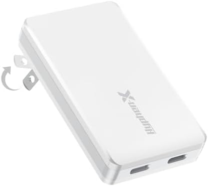 67 W Dual USB-C Fast Charging Wall Adapter – Ultra-Slim Foldable Plug Charger for i Phone 15/14 Pro Max, i Pad, Air Pods & Samsung Galaxy – Maximum Portability & Versatile Device Compatibility 67 W Dual USB-C Fast Charging Wall Adapter – Ultra-Slim Foldable Plug Charger for i Phone 15/14 Pro Max, i Pad, Air Pods & Samsung Galaxy – Maximum Portability & Versatile Device Compatibility