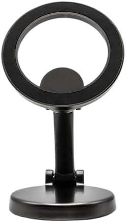 Premium Metal Rotatable Car Phone Mount – Ultimate 360-Degree Adjustable Holder for Secure Smartphone Navigation | Compact & Foldable Design for Effortless Storage | Essential Car Accessory Enhancing Safety and Driving Comfort | Compatible with i Phone & Android Devices | Durable Magnetic Grip for Unmatched Stability