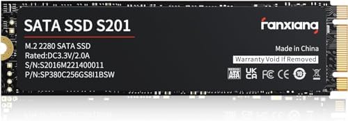 Boost Your System’s Performance with the S201 256 GB M.2 SATA III SSD – High-Speed Internal Solid State Drive for Laptops and Desktops, Featuring Rapid Read Speeds Up to 550 MB/sec and SLC Cache Technology for Ultimate Efficiency and Reliability