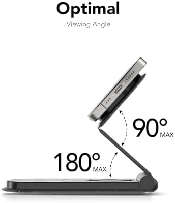 Ultimate 3 in 1 Foldable Travel Charging Station – Mag Safe-Compatible for i Phone 12-16, Apple Watch & Air Pods – Portable Power Solution with Fast Charging & Safety Features for On-the-Go Tech Enthusiasts