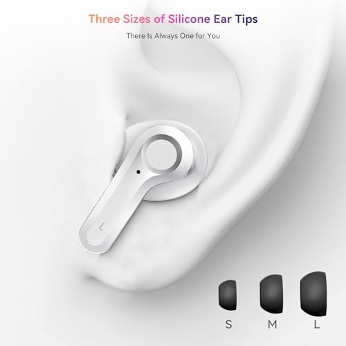 Premium Bluetooth 5.4 Wireless Earbuds – Elevate Your Sound Experience with Hi-Fi Stereo Audio, Deep Bass, and Advanced Noise Cancellation – 40-Hour Playtime, IPX7 Waterproof for Sports & Daily Use – Seamless Compatibility with Android & i Phone