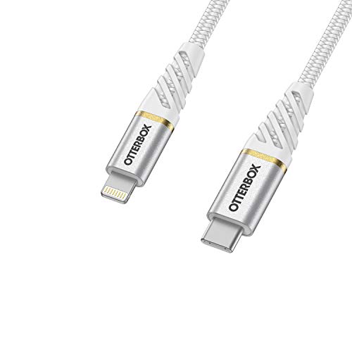 Elevate Your Charging Game with Otter Box Cloud Sky 2 M Fast Charge Lightning to USB-C Cable – Superior Durability & Compatibility for Apple Devices – Braided Nylon Design for Maximum Performance & Style