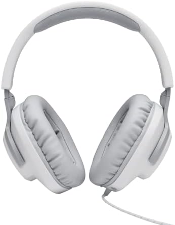 JBL Quantum 100 Wired Over-Ear Gaming Headphones – Unleash Immersive Audio with Detachable Microphone for Ultimate Game Play – Lightweight Comfort Perfect for Long Sessions on All Gaming Platforms