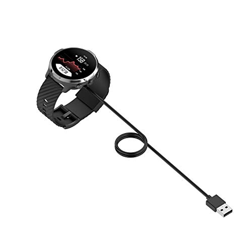 Ultimate Fit Turn Magnetic USB Charger for Suunto 7 GPS Sports Smart Watch – Fast Charging Cable with Secure Clip Design for Reliable Power & Data Sync – Compact & Durable Charging Accessory for Active Lifestyles