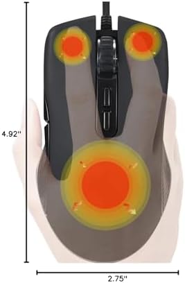 Stay Warm and Productive with the USB C Heated Mouse Pro – Ergonomic Hand Warmer & Adjustable DPI Mouse for Type-C Devices, Includes USB Adapter for Ultimate Compatibility and Comfort.