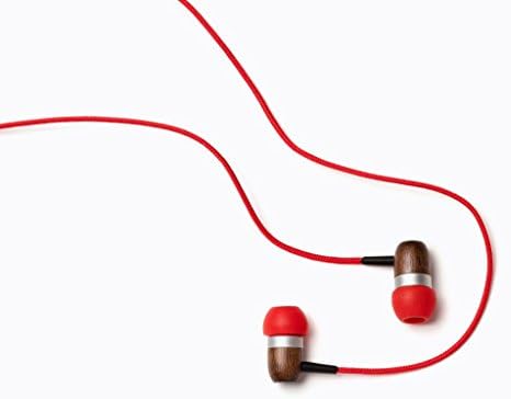 Discover the Symphonized GLXY Premium Wood In-Ear Noise-Isolating Headphones – Unmatched Audio Clarity with Tangle-Free Nylon Cable and Built-in Mic (Red) for Audiophiles and Casual Listeners Alike – Immerse Yourself in Deep Bass and Crisp Highs While Enjoying Superior Comfort and Enhanced Device Compatibility – Perfect for Music Lovers on the Move, These Stylish Wooden Earbuds Provide an Elevated Listening Experience Whether at Home or On the Go – Crafted from Genuine Wood for Natural Acoustics and Designed to Block Out Distractions, Ensuring Every Note is Crystal Clear – Upgrade Your Sound Today with the GLXY Headphones, Where Style Meets Functionality.