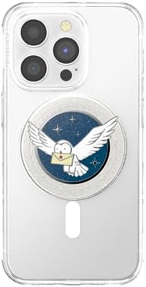 Customizable Enamel Hedwig Mag Safe Pop Socket Grip – Ultimate Magnetic Phone Stand for i Phone – Hands-Free Viewing & Effortless Wireless Charging – Secure Texting, Selfies, and Streaming Companion
