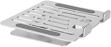 Versatile Adjustable Metal Tablet Stand – Foldable Height-Adjustable Holder for Tablets Up to 12 Inches, Perfect for i Pads and More – Sleek Black Finish for Ultimate Style and Stability in Any Workspace