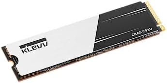 Unleash Lightning-Fast Performance with KLEVV CRAS C910 1 TB NVMe SSD – M.2 2280 Internal Drive with Heatsink for Laptops & Desktops – Experience Up to 5000 MB/s Speeds, Ideal for Gamers and Creators – PCIe Gen4 x4 Enhanced Compatibility & Reliability