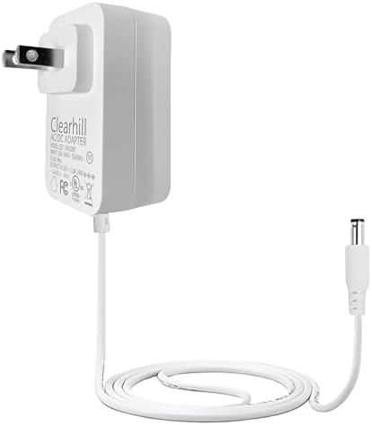 Versatile 24 V 2.5 A 60 W Wall-Mounted Power Supply Adapter for LED Strip Lights, Routers, Cameras – Durable 1.2 m Cable with DC 5.5 x 2.1 mm Connector for Enhanced Device Versatility and Efficiency – Optimize Your Power Management System Today!