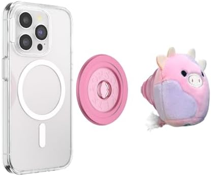 Squishmallow-Inspired Mag Safe Phone Grip & Kickstand – Secure Magnetic Attachment for Effortless Hands-Free Use and Wireless Charging – Stylish Pop Socket Accessory to Elevate Your Mobile Experience with Fun Design and Ultimate Convenience