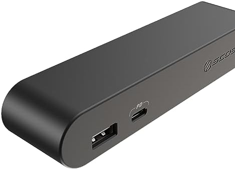 Scosche BLQP-XTSP Base Lynx Modular Qi-Certified Wireless Charging Hub – Fast, Customizable Charging Solution with Safety Features for Home and Office – Sleek Design for Effortless Device Powering and Enhanced Compatibility