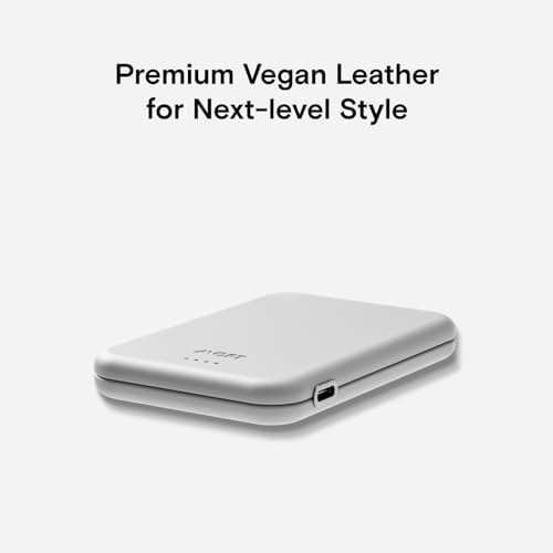 MOFT Magnetic Power Bank – Ultra-Lightweight Wireless Charger with Magnetic USB-C Cable for i Phone 14/13/12 Series, Deep Blue – Effortless Charging, Stackable Design for On-the-Go Power Solutions