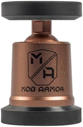 Mob Armor Mob Netic Maxx – Premium USA-Made Magnetic Phone Holder for Cars, Versatile 360° Rotation & 90° Tilt, Durable Aluminum Design, Perfect for i Phone & Android Devices – Enhance Your Driving Safety and Convenience