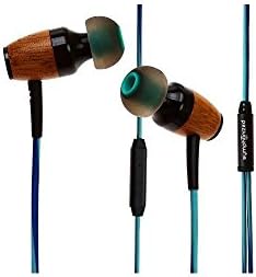 Experience Superior Sound with Symphonized DRM Premium Wood In-Ear Noise-Isolating Headphones – Unmatched Comfort, Built-in Mic, and Tangle-Free Design for Enhanced Audio Compatibility (Red/Gray)