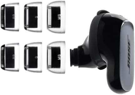 Upgrade Your Bose Listening Experience with AZLA Sedna Earfit Crystal Silicone Tips – Supreme Comfort & Noise Isolation for Quiet Comfort Ultra & QC II – 3 Sizes for Customized Fit – Enhance Audio Quality & Block External Noise