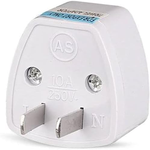 ANRANK 8-Pack Universal Travel Power Adapter Set – Seamlessly Convert UK, EU, and AU Plugs to US Standards for Swift Charging Anywhere You Go
