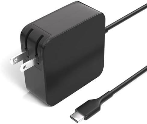 Premium 65 W USB-C Charger for Peloton Bike+ PL-02 – High-Efficiency AC Power Adapter with 20 V/3.25 A Output for Uninterrupted Workouts – Optimized for Seamless Compatibility & Rapid Charging for Committed Fitness Enthusiasts – Essential Power Supply for Peak Performance and Training Excellence