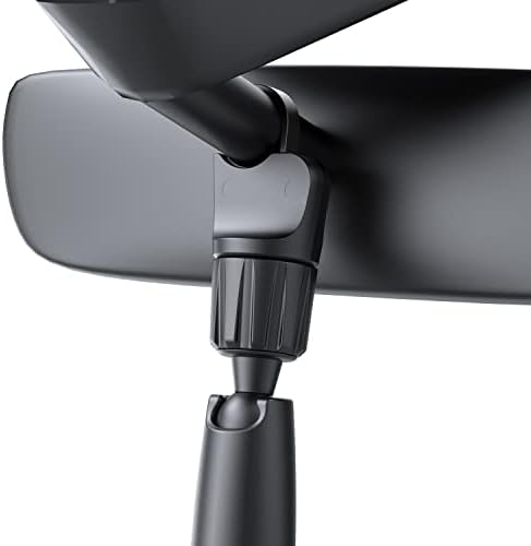 Universal 360-Degree Rotating Car Mirror Phone Mount – Adjustable Cradle for i Phone 14 Pro, Galaxy S23 Ultra & More – Hands-Free Driving Accessory for Enhanced Safety and Convenience