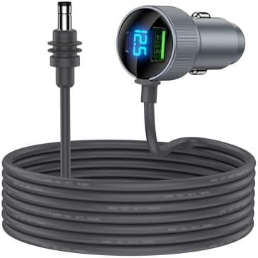 Starlink Mini Car Adapter – Dual-Port Waterproof Fast Charger with PD30 W & QC18 W, 10 FT 12 V DC Power Cable for Ultimate Compatibility in Cars, Trucks, Vans, and Yachts – Reliable Power On-the-Go