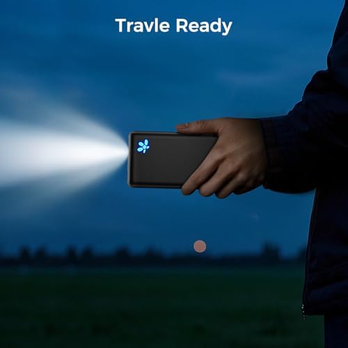 Ultra-Slim 10800 m Ah Portable Charger – Lightweight Power Bank with 15 W Fast Charging for i Phone 16/15/14 & Samsung Galaxy – Essential Travel Companion for On-the-Go Power Solutions – Optimal Device Compatibility and Safety Features