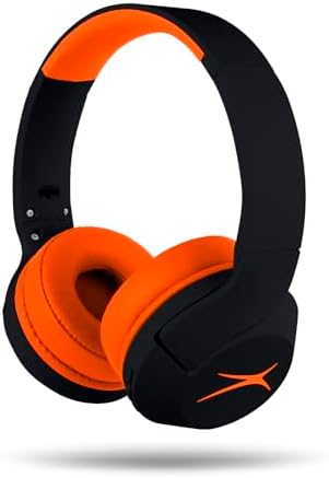 Altec Lansing Kid-Safe Wireless Headphones – Active Noise Cancellation for Children Aged 7+, 85 d B Volume Limiting, 15-Hour Battery Life, Ergonomic Foldable Design for Ultimate Comfort and Safety in Music, Movies, and Gaming
