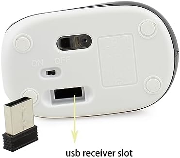 Charming Wireless Mini Mouse – Adorable Portable USB Optical Mouse for Laptops and Kids – Compact 1000 DPI Cordless Design in Fun Purple – Ideal Travel Companion and Perfect Gift for Young Tech Enthusiasts