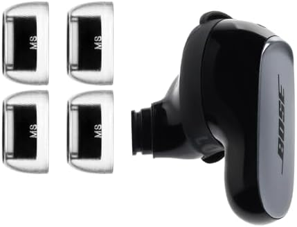 Upgrade Your Bose Audio with AZLA Sedna Earfit Crystal Replacement Tips – Enhanced Comfort & Noise Isolation for Quiet Comfort Ultra and QC II Earbuds – Premium Silicone for Unmatched Sound Clarity and Fit