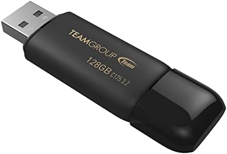 Maximize Your Data Storage with TEAMGROUP C175 128 GB USB Flash Drives – High-Speed Dual Pack for Effortless File Management and Compatibility Across All Devices, Stylish Matte Black Design for Professionals and Creatives, Reliable Performance Up to 100 MB/s, Perfect for Backups and On-the-Go Storage Solutions